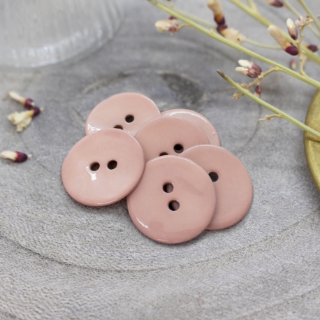 Glossy Buttons - Maple