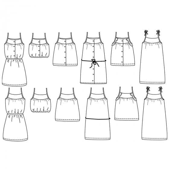 Zanzibar Top & Dress (3-12 years)