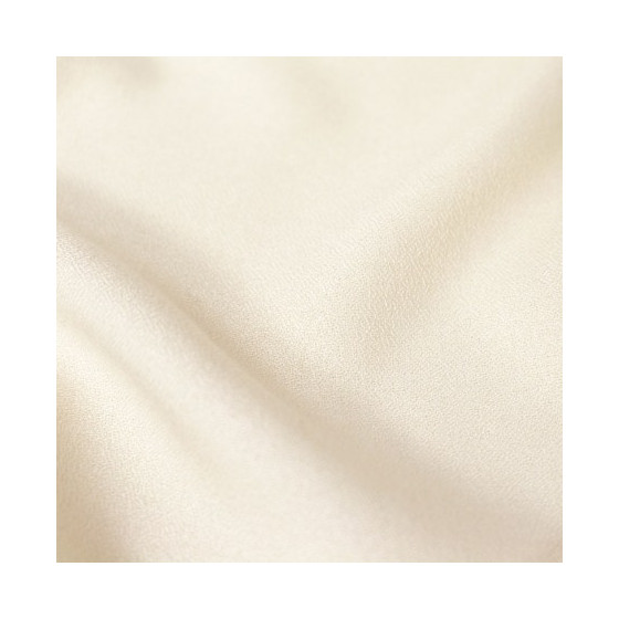 Crepe Off-White Fabric Remnants