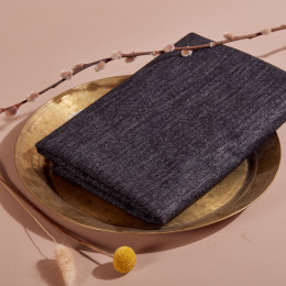 Wool Interfacing - Black x 10 cm