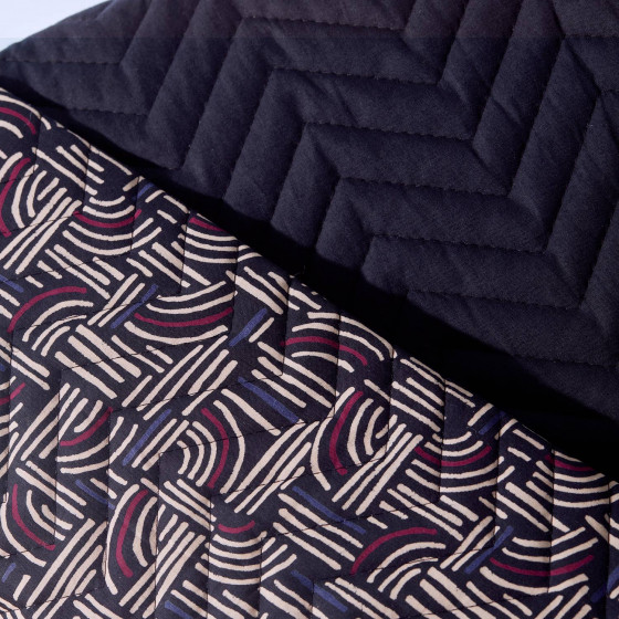 Quilted Hopscotch Night Fabric