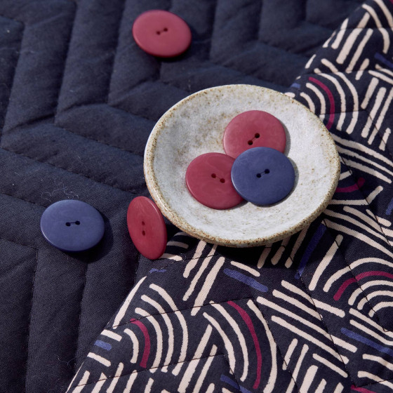 Tissu matelassé "Hopscotch Night"