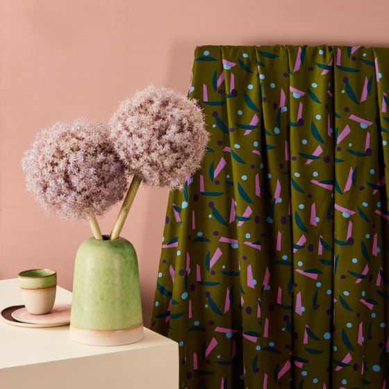 "Java Ivy Green" fabric