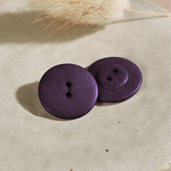Palm Buttons - Majestic Purple