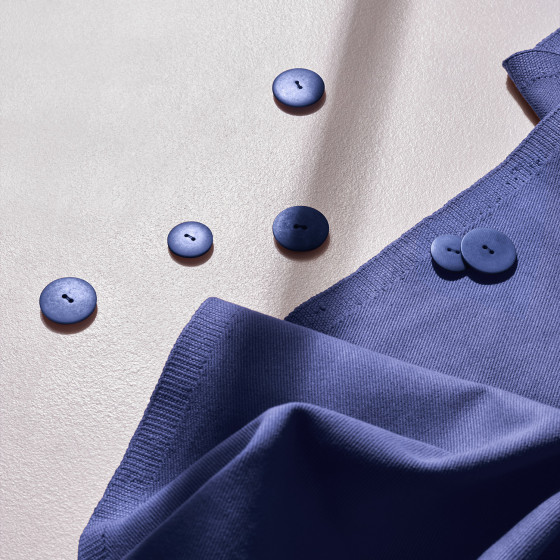 Gabardine Cobalt Fabric