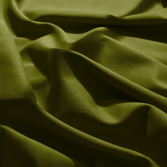 Gabardine Matcha Leaf  Fabric