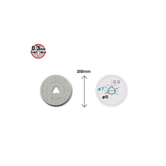 OLFA cutter refill blades (28 mm)