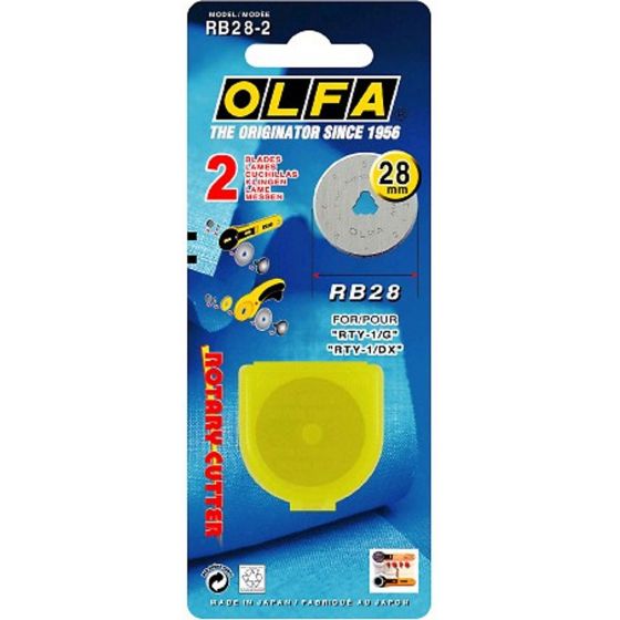 Lame de rechange pour cutter OLFA 28 mm