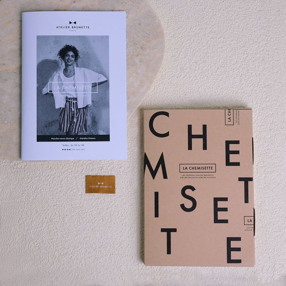 LA Chemisette - patron pochette - Atelier Brunette