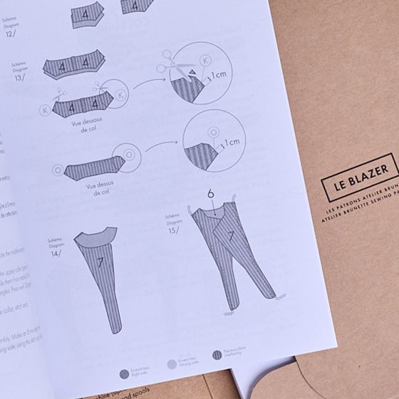 LE Blazer -Paper Sewing Pattern