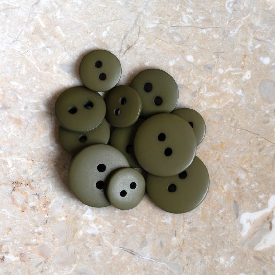 Boutons Classic Matte - Ivy green