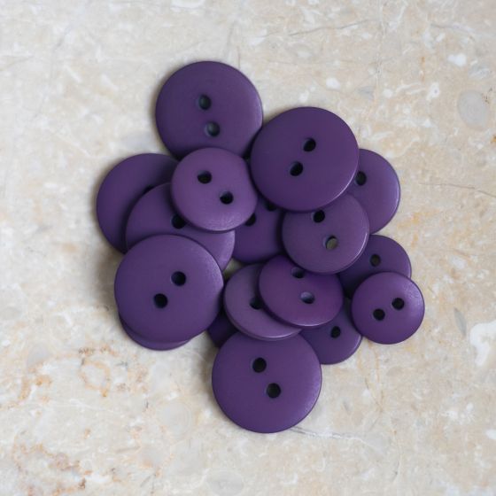 Boutons Classic Matte - Majestic Purple