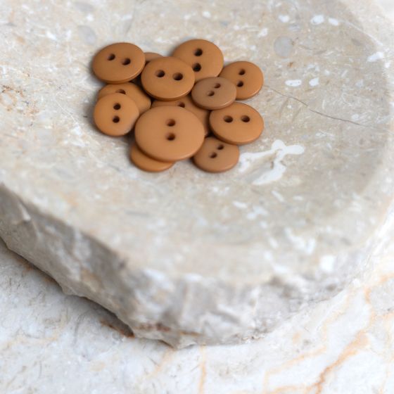 Classic Matte Buttons - Ochre