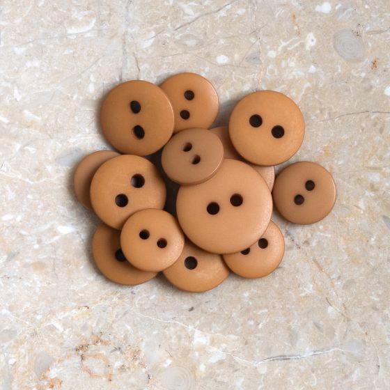 Classic Matte Buttons - Ochre