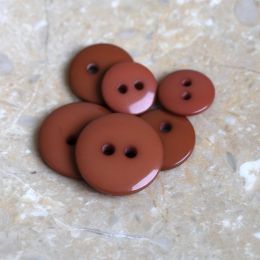 Boutons Classic Shine - Chestnut