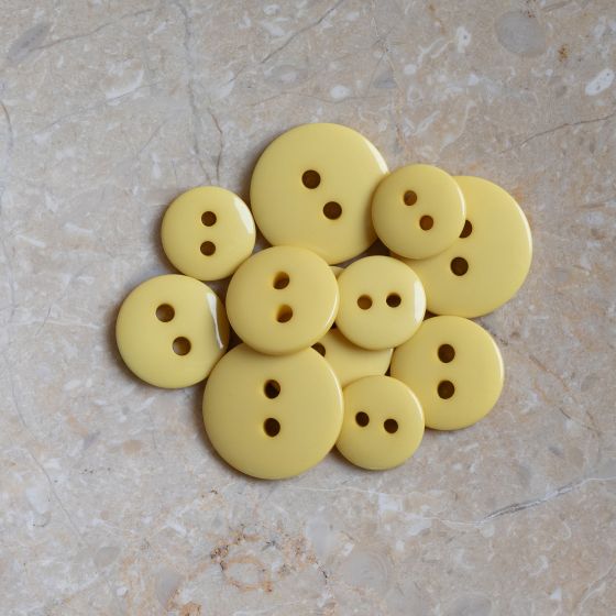 Classic Shine Buttons - Lemon