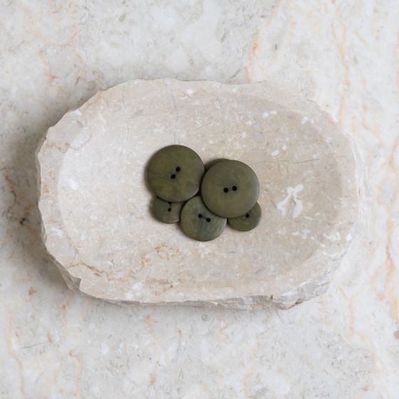 Palm Buttons - Ivy Green