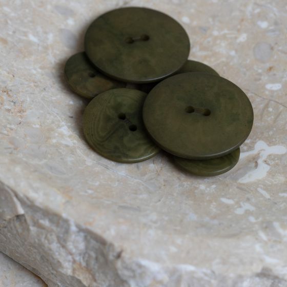 Palm Buttons - Ivy Green