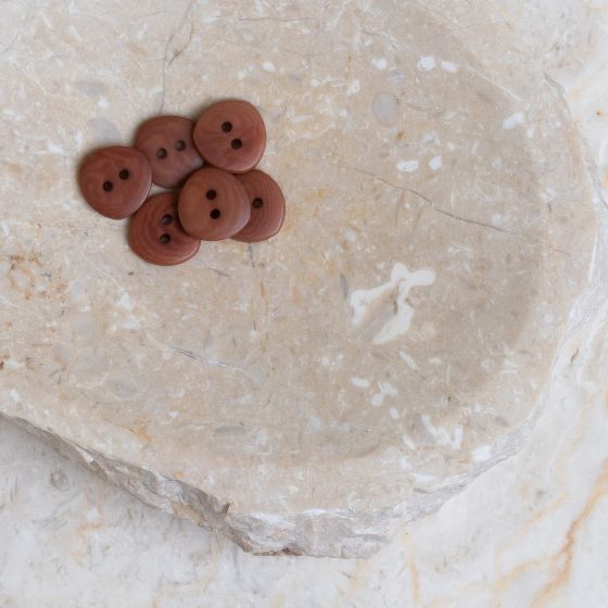 Boutons Jaipur - Chestnut