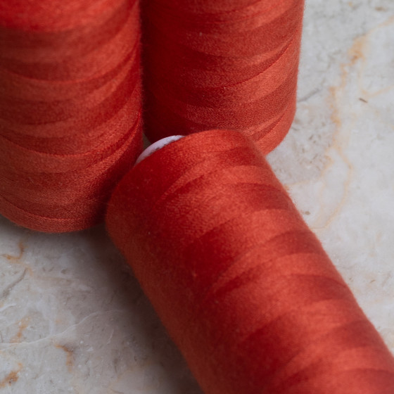 Poppy Tangerine overlock bobbin x 4