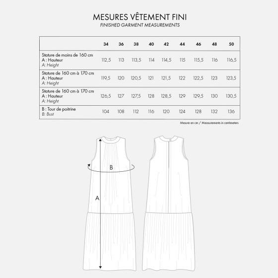 LA Robe Flare - Paper Sewing Pattern