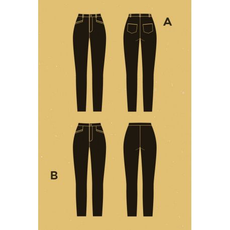 Safran pants pattern
